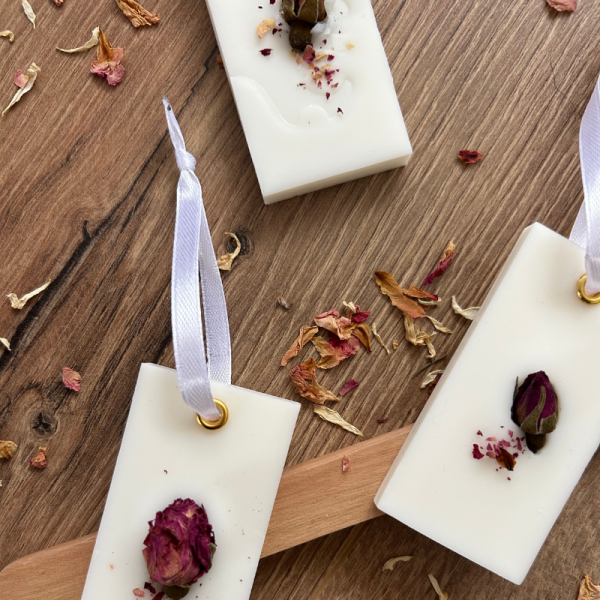Pack 3 perfumadores de armarios de cera vegetal